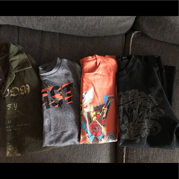 Other - Lot of 4 boys long sleeve tops